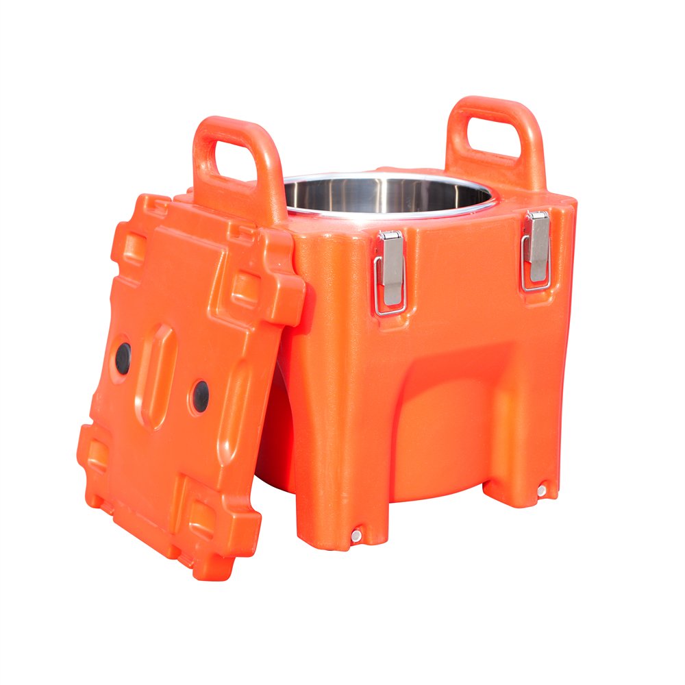 20L Insulated Barrel Orange Red product view 3