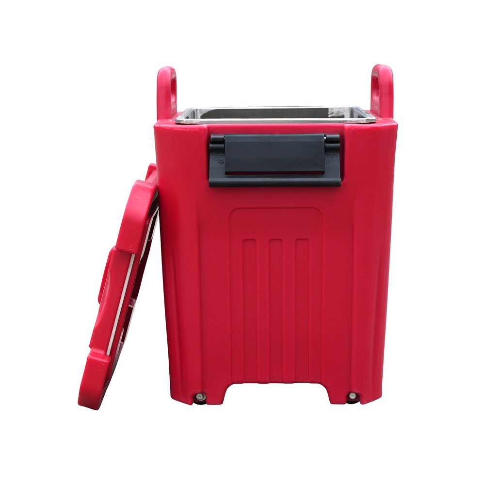 50L Insulated Barrel Red product view 2