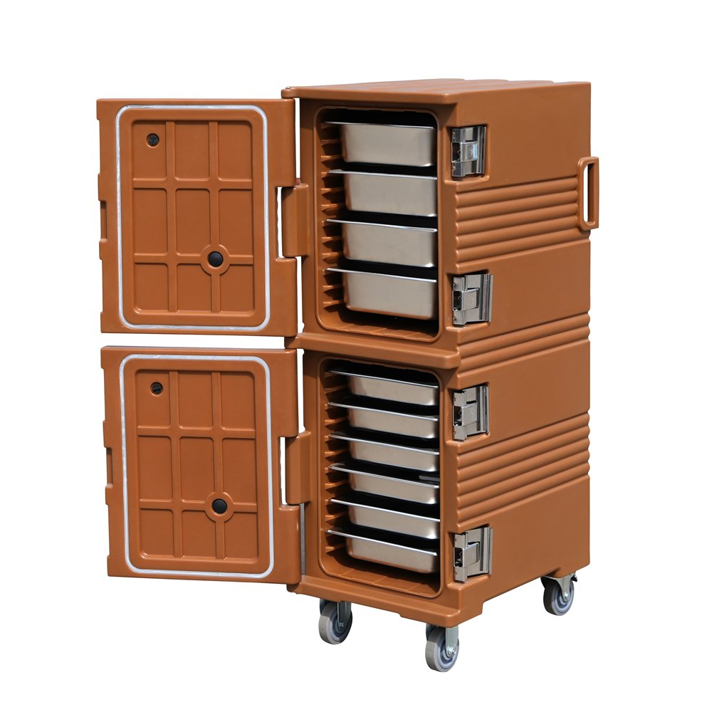 180L Double-Layer Integrated Box Brown view 2