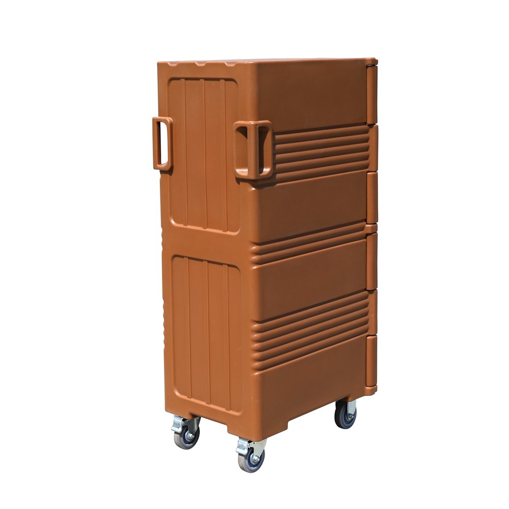 180L Double-Layer Integrated Box Brown view 3