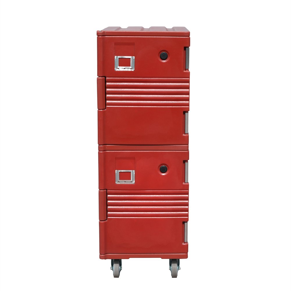 180L Double-Layer Integrated Box Red view 1