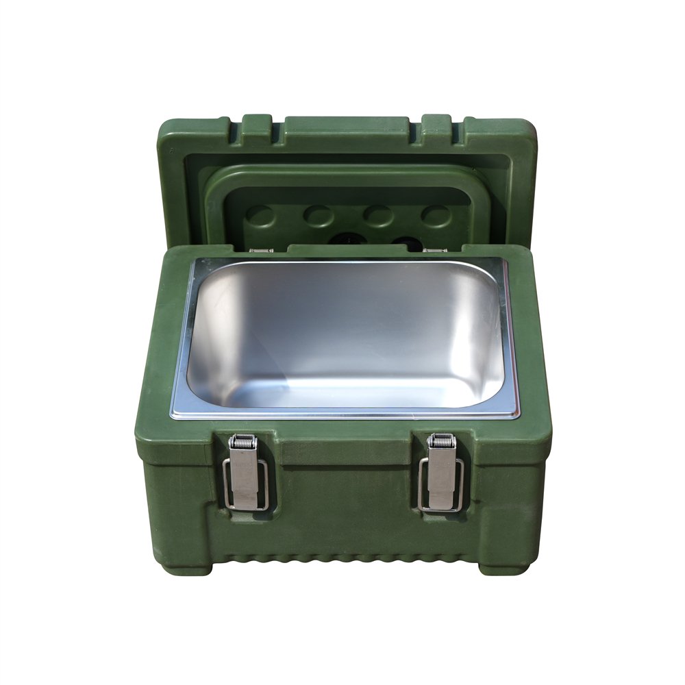 Military green open front