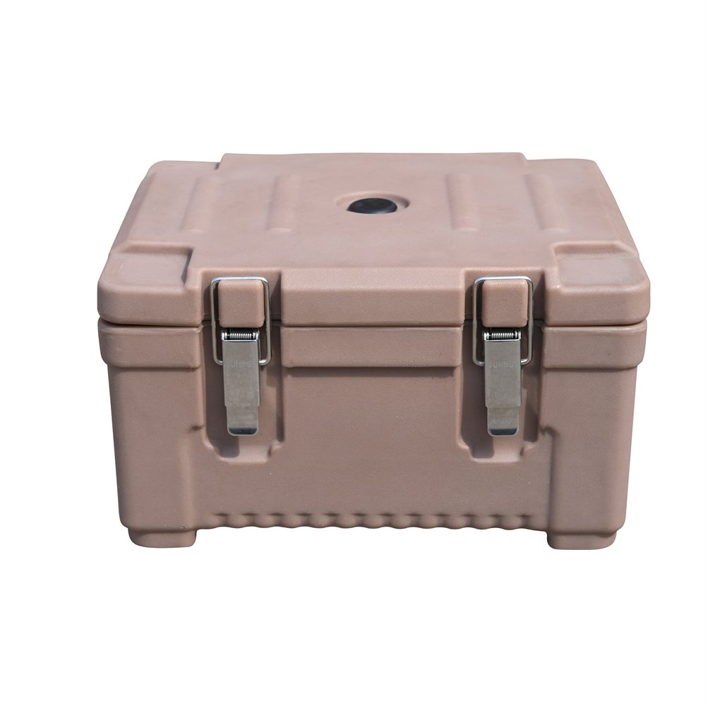 Khaki closed front
