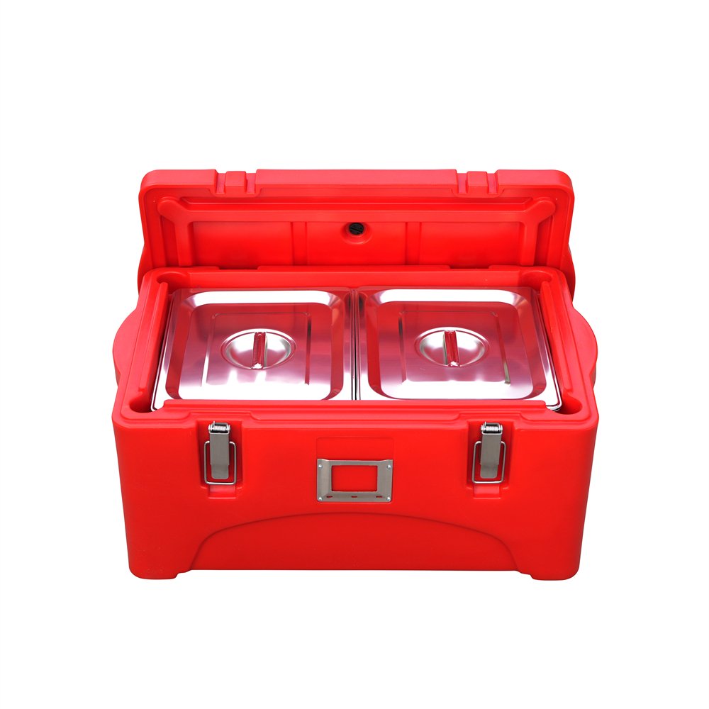 30L Food Pan Box B Orange Red view 2